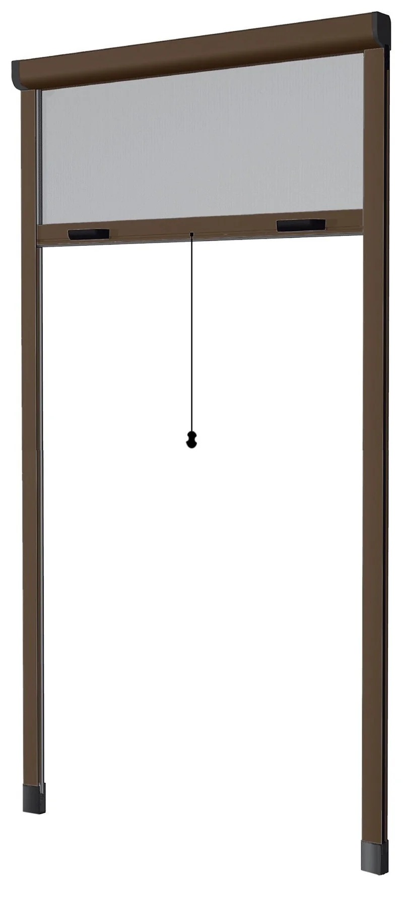Zanzariera Avvolgibile Verticale cm 80 x 170 marrone Con Frizione ROTO