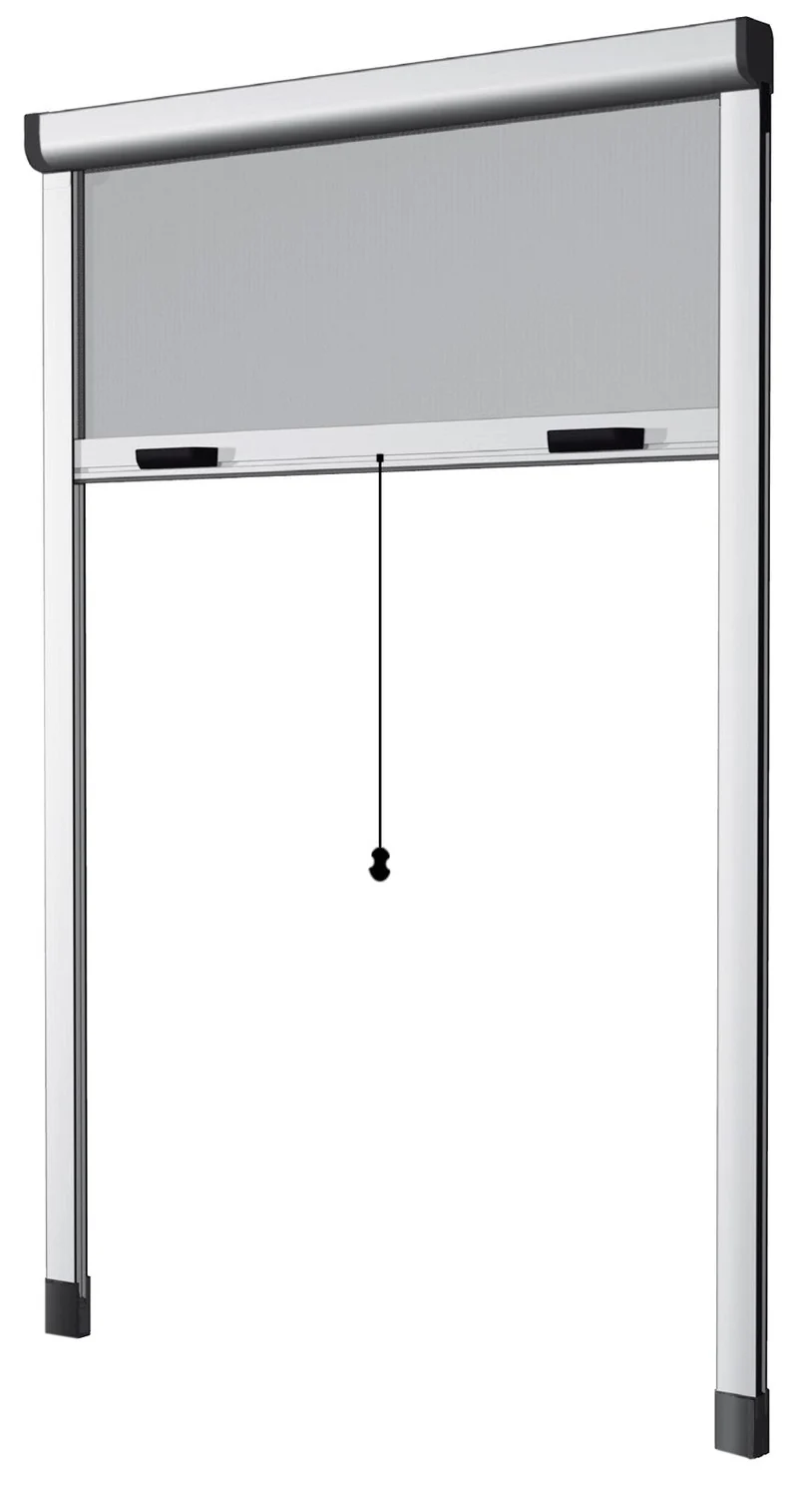 Zanzariera avvolgibile verticale cm 100 x 250 colore bianco con frizione ROTO
