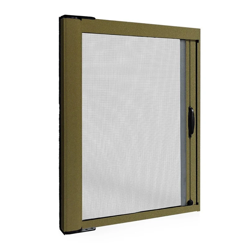 Zanzariere a rullo con cassonetto da 32mm apertura laterale 150x250 bronzo