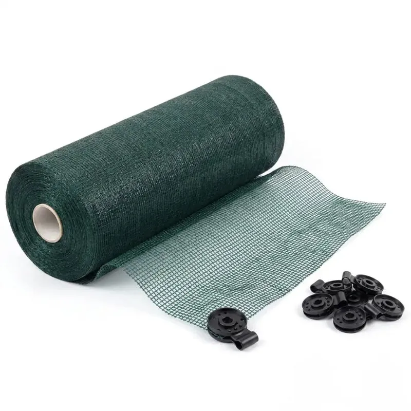 Schattiernetz Set mit Ösen Clips