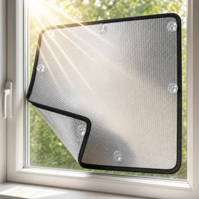 Thermo-Fenstermatte – Sonnenschutz