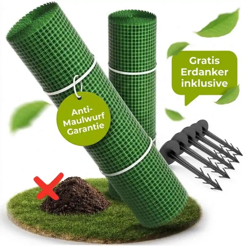 Premium Maulwurfgitter Set | 1,5 m Breite